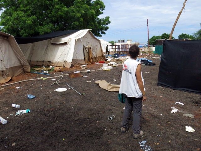 국경없는의사회가 활동하던 병원과 시설이 분쟁과 폭격으로 크게 훼손되었다. ⓒ국경없는의사회/MSF