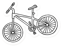 외진 곳까지 의료지원을 가능하게 하는 자전거 이미지