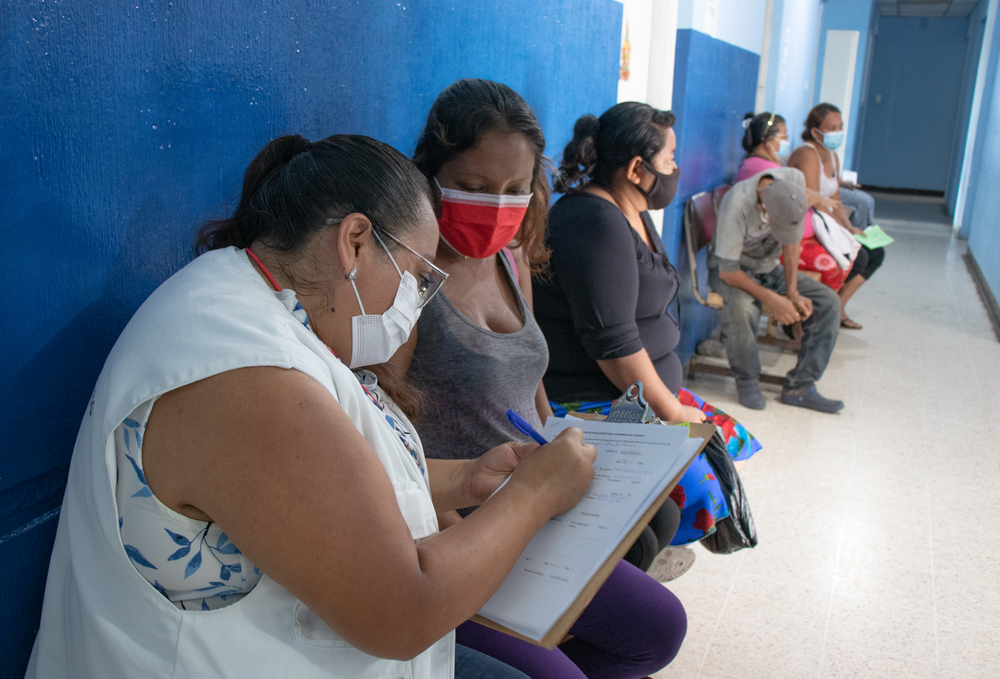 라 고메라의 의료시설. ©MSF/Arlette Blanco