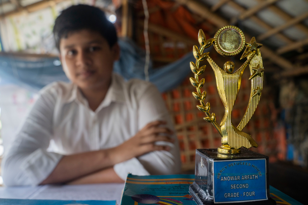 15살 안와르(Anwar)는 앞날에 대해 걱정하고 있다. ©MSF/Saikat Mojumder