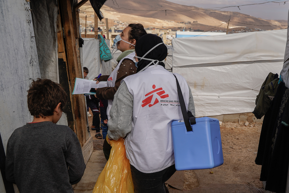 국경없는의사회의 콜레라 예방 노력 중요성 인식제고 활동 ©MSF/Mohamad Cheblak