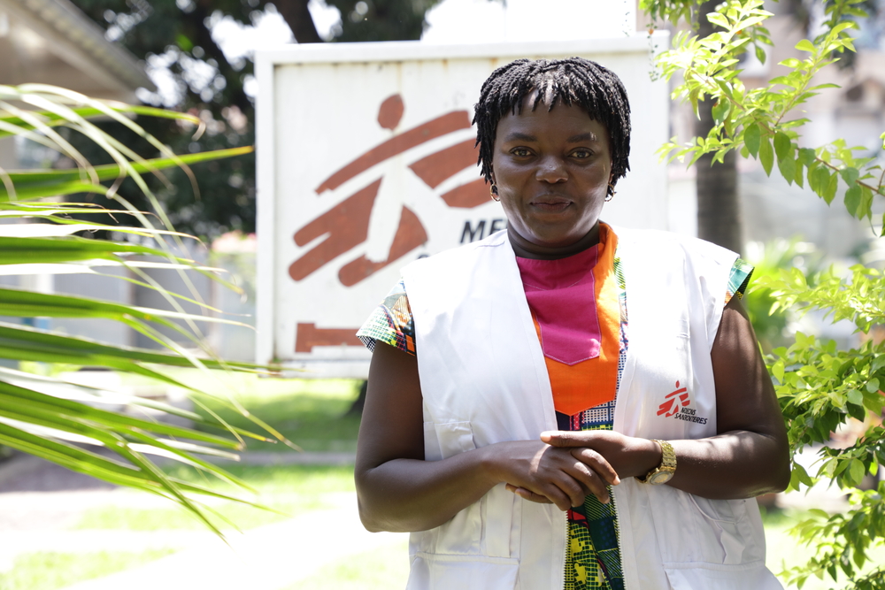 마리아 마샤코(Dr. Maria Mashako) 국경없는의사회 의료 코디네이터 ©Charly Kasereka/MSF