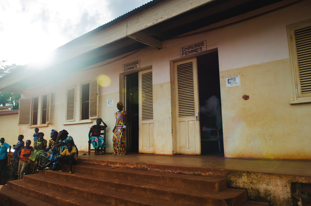 2017년 8월, 중앙아프리카공화국 방가수 병원의 외과 병동 ⓒNatacha Buhler/MSF