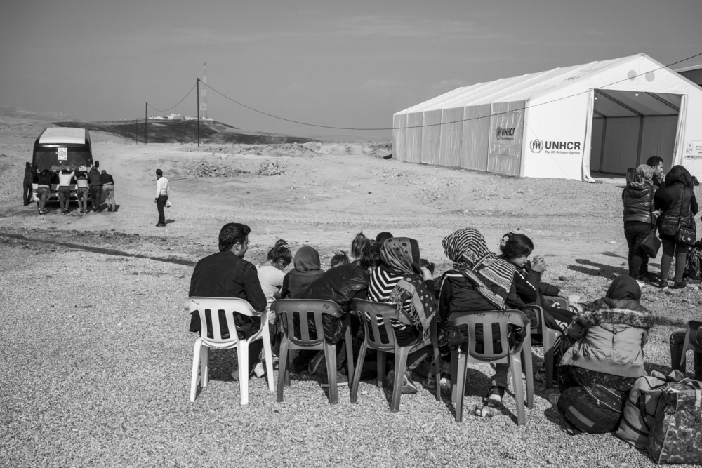 시리아와 맞닿은 이라크 바르다라쉬 난민 캠프의 모습 ©Moises Saman / Magnum Photos 