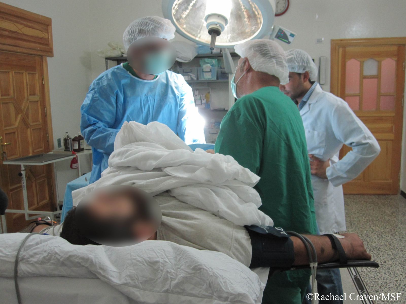 국경없는의사회는 6월부터  시리아 내부에서  분쟁의 피해자들을 대상으로 외과 치료 활동을 하고 있다.