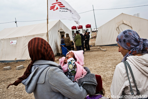 이라크 도미즈 난민캠프