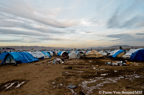 이라크 도미즈 난민캠프