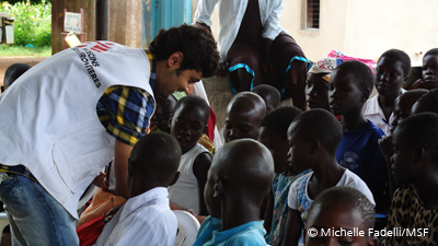 우간다의 HIV아동을 대상으로 진행되는 교육 지원 프로그램 ©Michelle Fadelli/ MSF