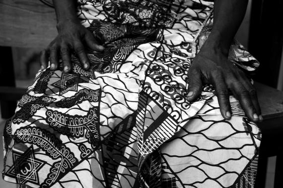 국경없는의사회 진료소를 찾은 성폭행 피해 여성 ©Aurelie Baumel/MSF