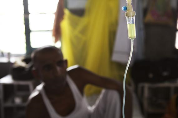 2007년 7월부터 국경없는의사회는 비하르 중부 바이샬리 지역에서 흑열병 진단 및 치료 활동을 해 왔다.  ©Anna Surinyach/MSF