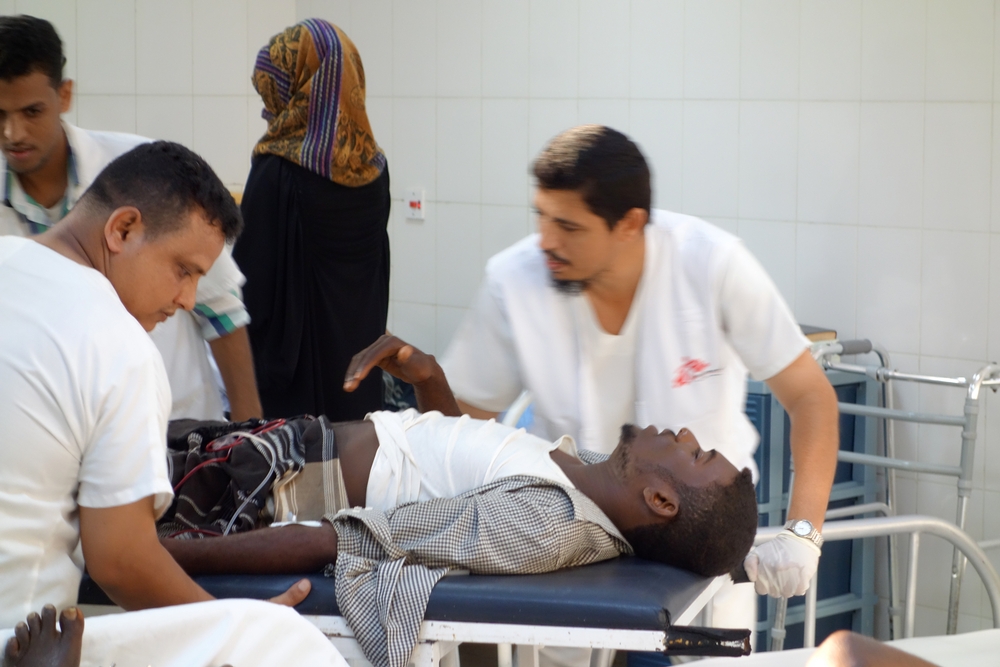 국경없는의사회가 운영중인 아덴의 병원 ⓒBenoit Finck/MSF
