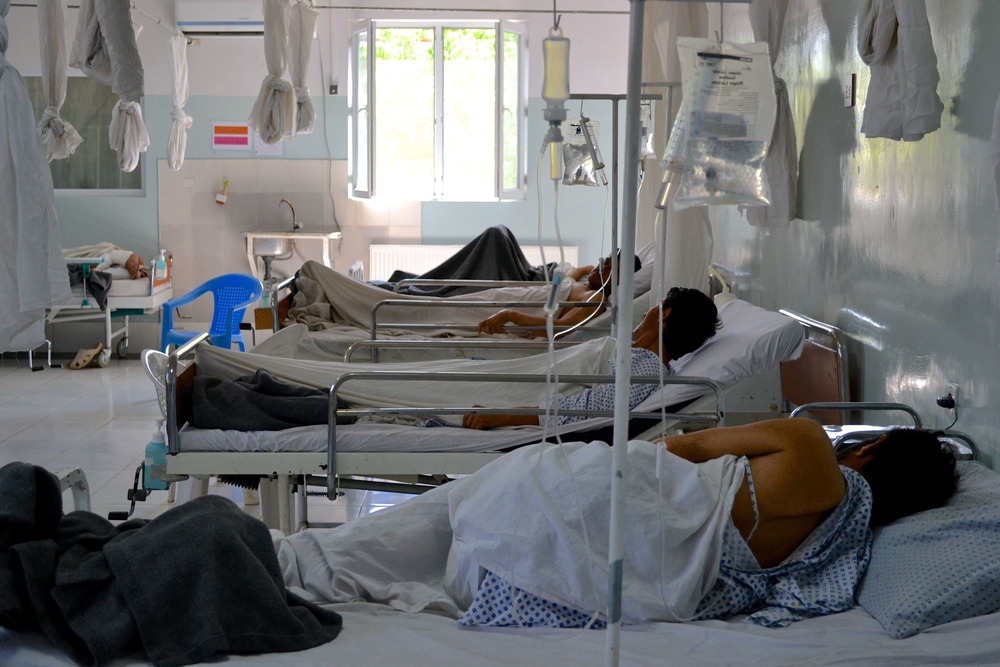 국경없는의사회가 활동하고 있는 쿤두즈 지역 병원의 모습 ⓒMSF