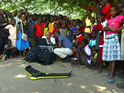 말라위: 드론, 인도주의 활동에 유용한 도구