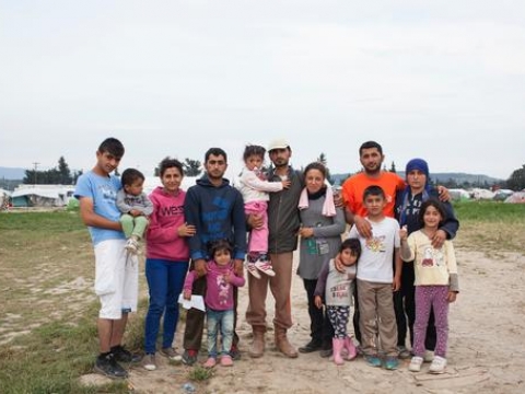 시리아 알레포에서 온 이 가족은 그리스에 피신해 있다. 도널드 트럼프 미국 대통령의 행정명령으로, 폭력을 피해 탈출하는 많은 가족들은 앞으로 미국에 재정착할 수 없게 될 것이다. ⓒRorandelli Rocco/Terraproject