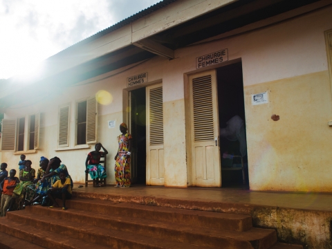 2017년 8월, 중앙아프리카공화국 방가수 병원의 외과 병동 ⓒNatacha Buhler/MSF