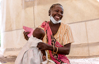 모자보건 캠페인 : 산모와 아기에게 치료